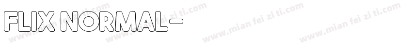 Flix Normal字体转换